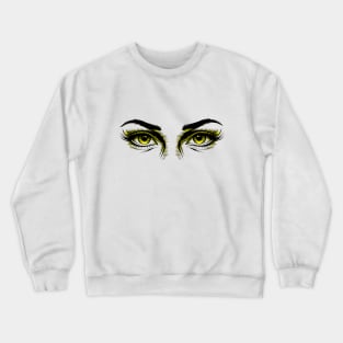 yellow eyes Crewneck Sweatshirt